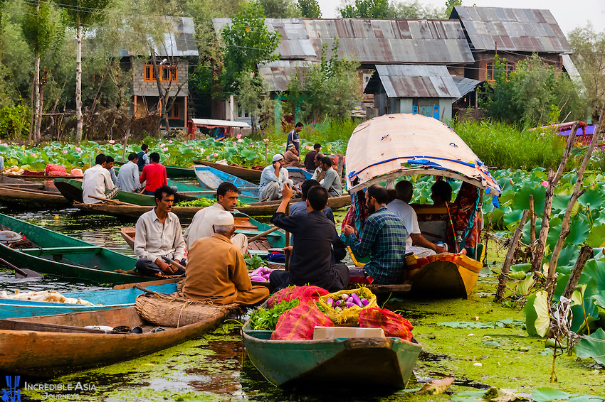 A corner of Cai Rang floating market